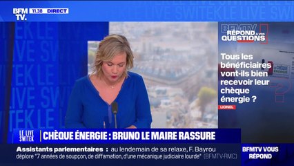 Tous les bénéficiaires vont-ils bien recevoir leur chèque énergie? BFMTV répond à vos questions