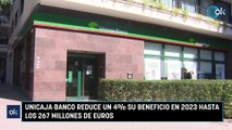 Unicaja Banco reduce un 4% su beneficio en 2023 hasta los 267 millones de euros