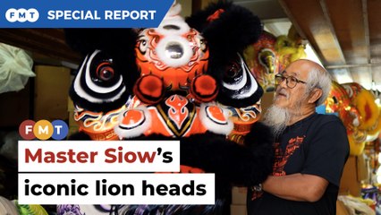 The self-taught master of traditional lion heads