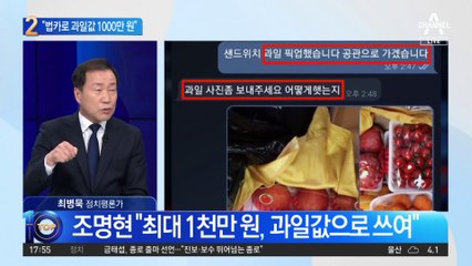 李 부부, 법인카드로 과일 구입?…조명현 “최대 1천만 원 쓰여”
