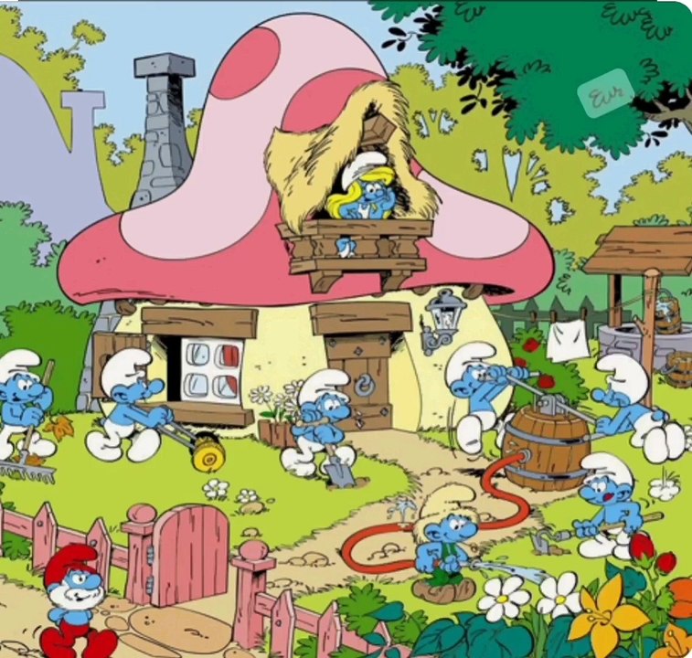 CHE BELLO ESSERE UN PUFFO: Sigla Completa Cartone Animato 1985 (CRISTINA D'AVENA)