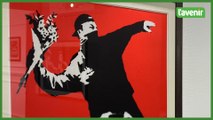 Banksy est sur les murs du Palais d’Arlon jusqu’au 28 avril