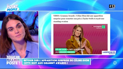 Retour sur l’apparition surprise de Céline Dion cette nuit aux Grammy Awards !