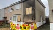The aftermath of a fire in Hartlepool's Shakespeare Avenue