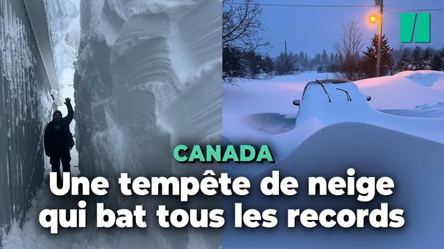 Au Canada, cette tempête de neige « historique » paralyse l’est du pays