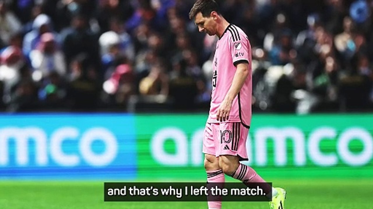 Messi provides injury update