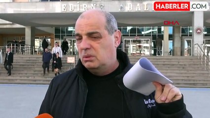 Edirne'de Bulgar polisini öldüren sanığa müebbet hapis cezası