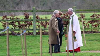 Download Video: El último paseo del rey Carlos III antes de anunciar que tiene cáncer