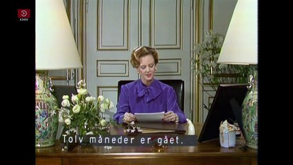 Dronningens Nytårstale - Hendes Majestæt Dronning Margrethe |1977| DRTV