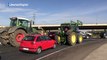 Miles de agricultores colapsan carreteras de toda España exigiendo 