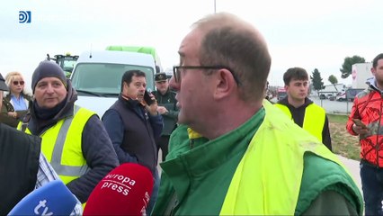 Agricultores critican que el acuerdo con la Guardia Civil para la protesta "se ha incumplido"