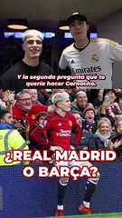 Garnacho elige entre Real Madrid y Barça