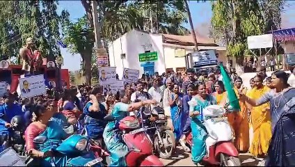 निगदी व हल्लिगेरी में संविधान रथ से फैलाई जागरूकता