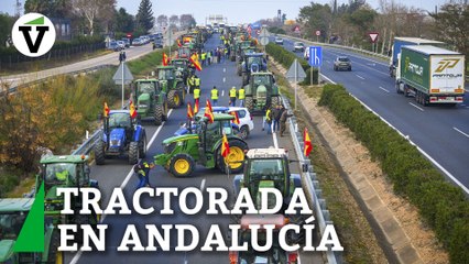 La rebelión llega a Andalucía: cortan la A4 sentido Córdoba y bloquean el puerto de Málaga