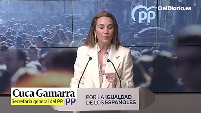 Gamarra acusa a Sánchez de llevar al colapso al campo y de evadir responsabilidades con la sequía