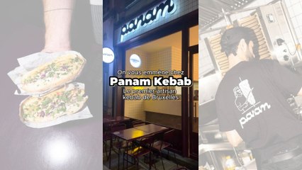 Panam Kebab, le premier artisan kebab de Bruxelles