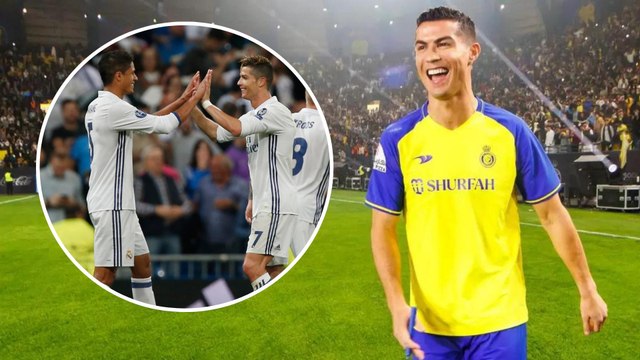 ⚽️ ¿JR? Parece la copia de su padre Cristiano Ronaldo, un salto al espacio y para adentro ⚽