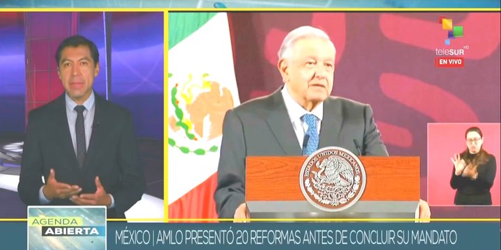 Gobierno de México presenta paquete de reformas a la Constitución
