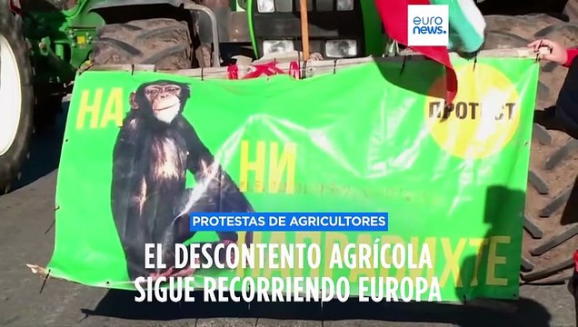 Los agricultores cortan carreteras por toda España entre nuevas concesiones europeas