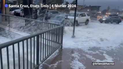 Etats-Unis: la Californie frappée par une violente tempête