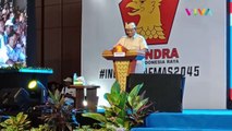 Cerita Jasa Para Presiden, Prabowo Sebut Indonesia 'Raksasa'