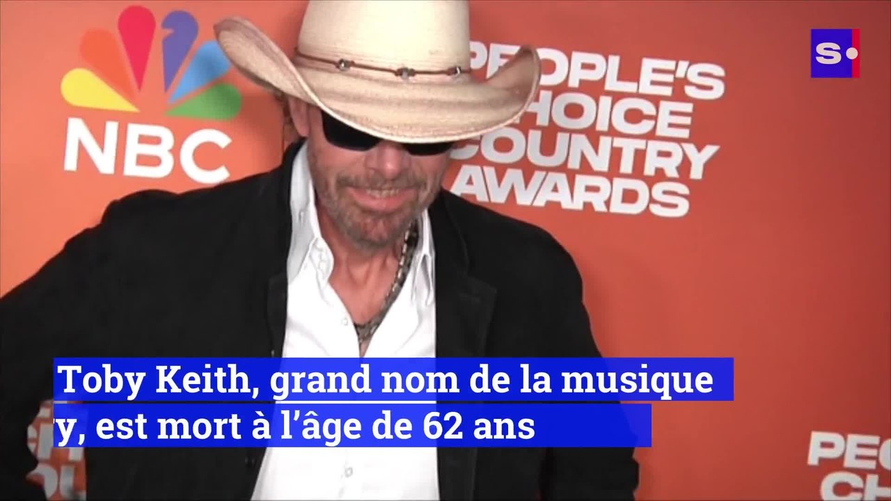 Toby Keith, grand nom de la musique country, est mort à l’âge de 62 ans