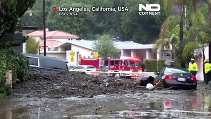 Inondazioni e frane, le immagini dalla California della violenta tempesta