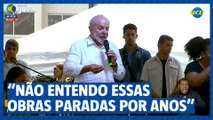 Lula questiona obras paradas do Minha Casa Minha Vida