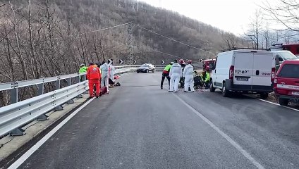 Omicidio-suicidio: il recupero dei corpi