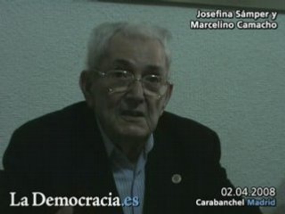 Entrevista a Josefina Samper y Marcelino Camacho