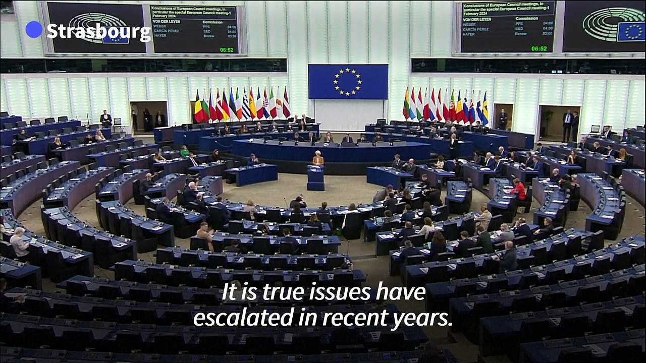 EU chief Ursula von der Leyen says farmers 'deserve to be listened to'