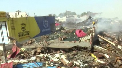 인도 폭죽공장서 폭발사고..."11명 사망·수십명 부상" / YTN