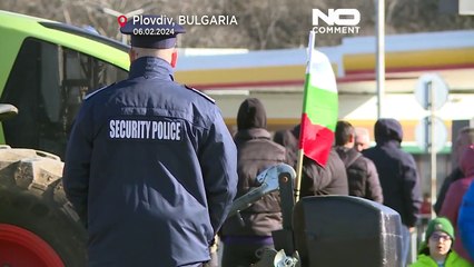المزارعون في بلغاريا يقطعون الشوارع في احتجاج مفتوح لغاية تحقيق مطالبهم