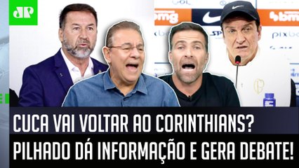 "EU FALO! O Cuca é o MELHOR NOME pra ser o NOVO TÉCNICO do Corinthians! E a INFORMAÇÃO é que..."