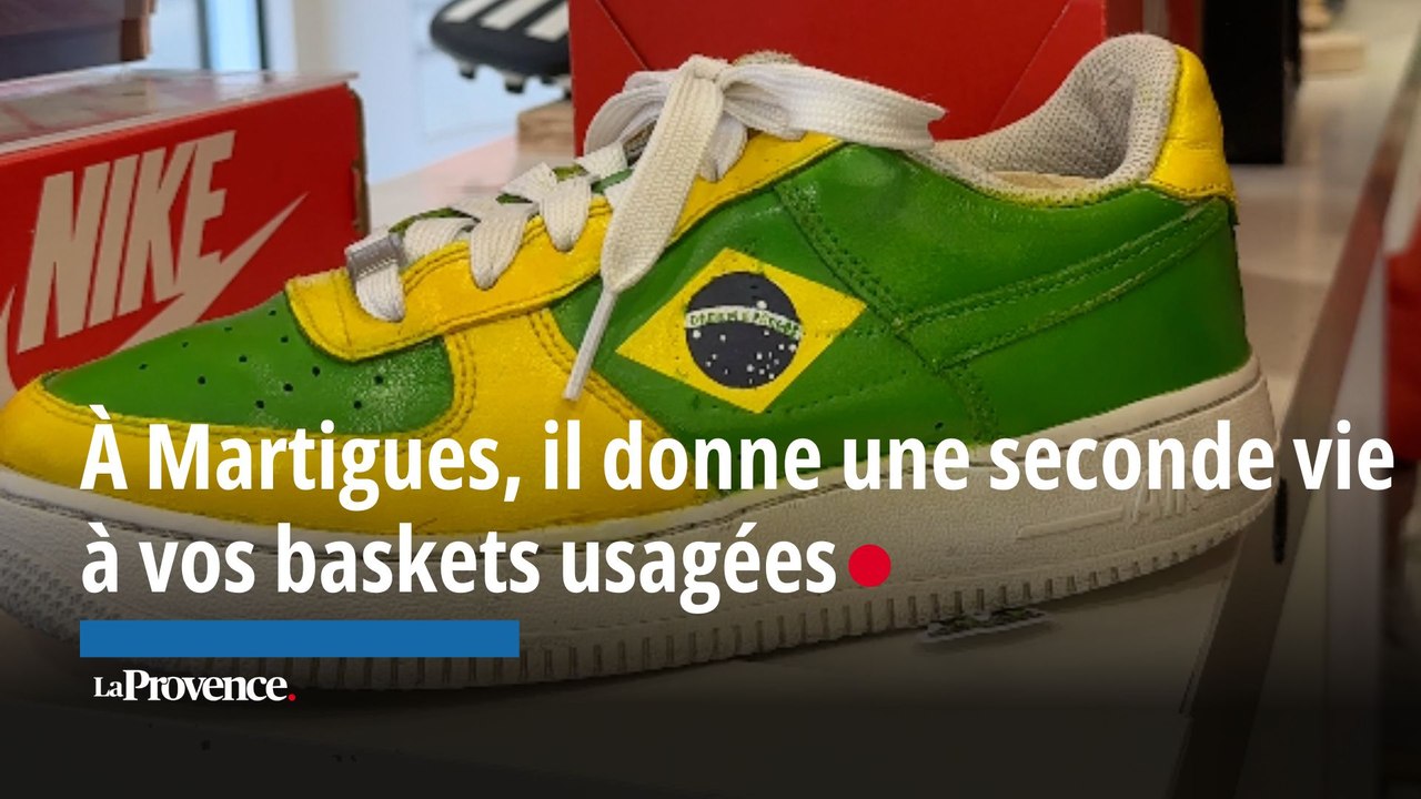 "Save my shoes", une nouvelle boutique pour restaurer les baskets usagées à Martigues