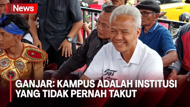 Ada Dugaan Intimidasi Kepada Rektor, Ganjar: Kampus Adalah Institusi yang Tidak Pernah Takut