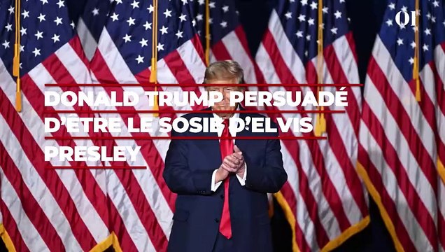 Donald Trump persuadé d’être le sosie d’Elvis Presley, les internautes hilares