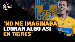 Sebastián Córdova: ‘No me imaginaba lograr algo así en Tigres’