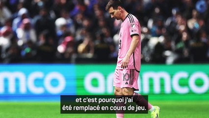 Messi : "Je me sens beaucoup mieux"