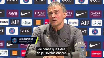 Luis Enrique s'agace face aux questions qui visent à 'détruire le château"
