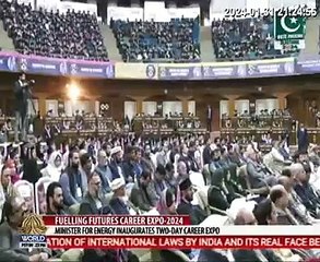 A 2 days career expo on Oil & Gas and Minerals was inaugurated by the caretaker Energy Minister and the MD of PPL.