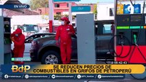 ¡Atención, conductores! Reducen precios de combustibles de Petroperú en grifos