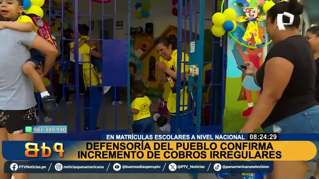 Defensoría del Pueblo confirma incremento de cobros irregulares en matrículas escolares