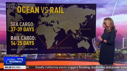 Red Sea attacks lead companies to switch routes and opt for shipping by land