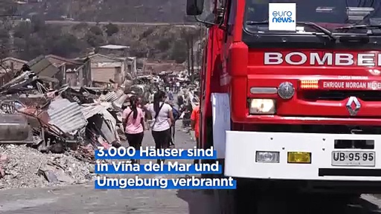 Tödliche Waldbrände in Chile: Schlimmste Katastrophe seit 2010