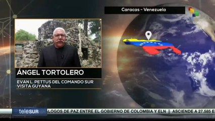 Coordenada del Día: General Evan L. Pettus realiza visita a Guyana