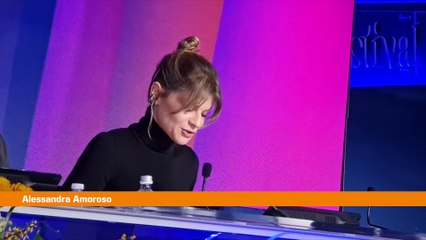 Sanremo, Amoroso "Mi sono rialzata dopo una caduta"