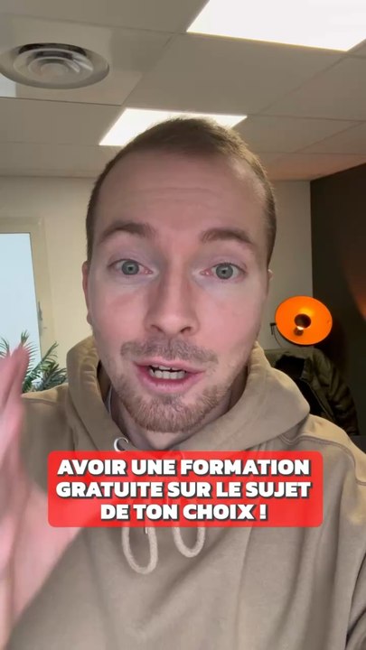 Formation gratuite sur le sujet de ton choix