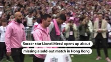 Messi hopes to play in Tokyo after Hong Kong letdown