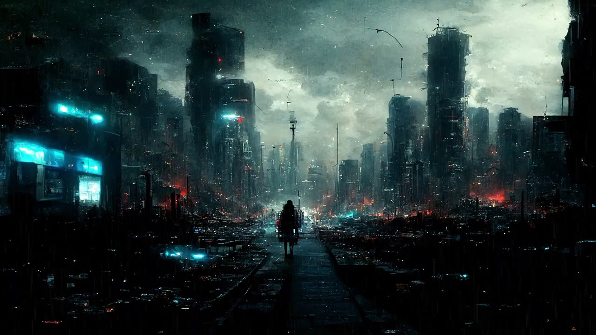 ⁣Blackout - A Dark Post Apocalyptic Music - Creepy Background Ambient